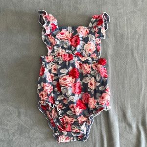 Gap baby floral onesie tank 18-24